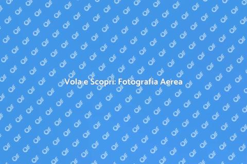 Tour Fotografico in Aereo