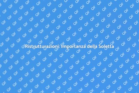 Soletta in Calcestruzzo per Ristrutturazioni