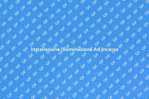 Illuminazione Ad Incasso per Ambienti