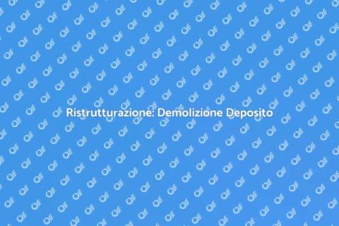 Demolizione Deposito: Trasforma lo Spazio