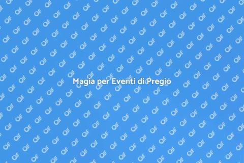 Animazione con Prestigiatore per Eventi
