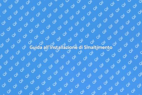 Installare o Sostituire Smaltimento