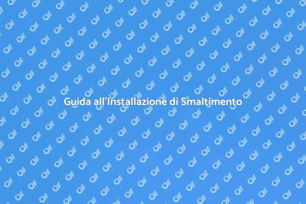 Come Sostituire il Sistema di Smaltimento