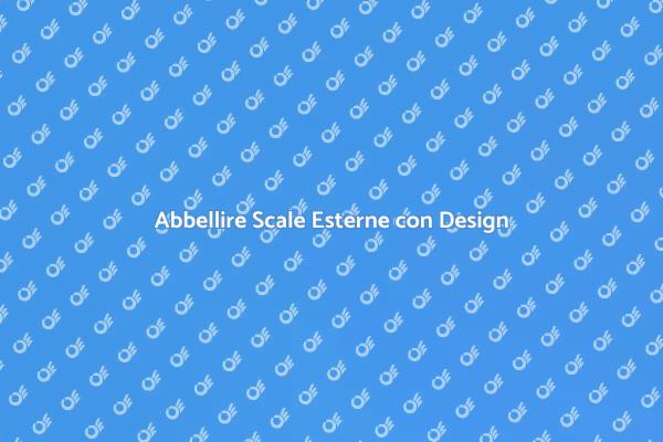 Scale Esterne: Design e Funzionalità