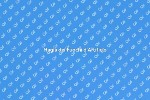 Esperienza Pirotecnica Indimenticabile