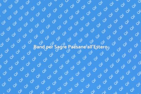 Prenotare Band per Sagre Paesane