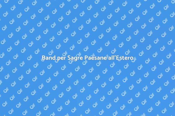 Musica per Sagre Paesane Indimenticabili