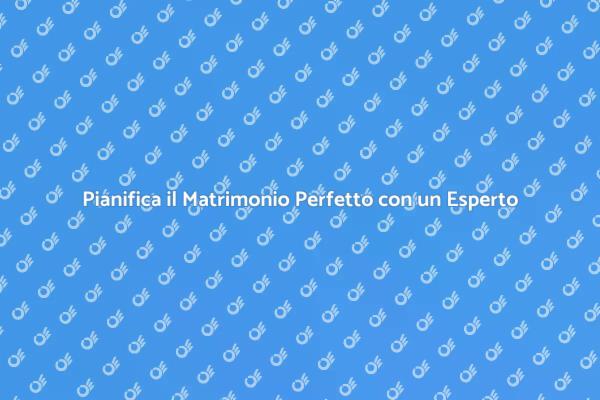Scopri il Vantaggio di un Wedding Planner