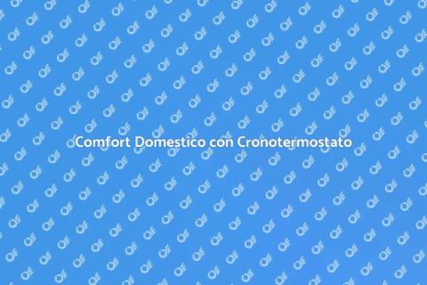 Cronotermostato da Incasso Innovativo
