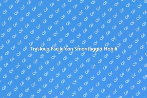 Servizio di Smontaggio Mobili