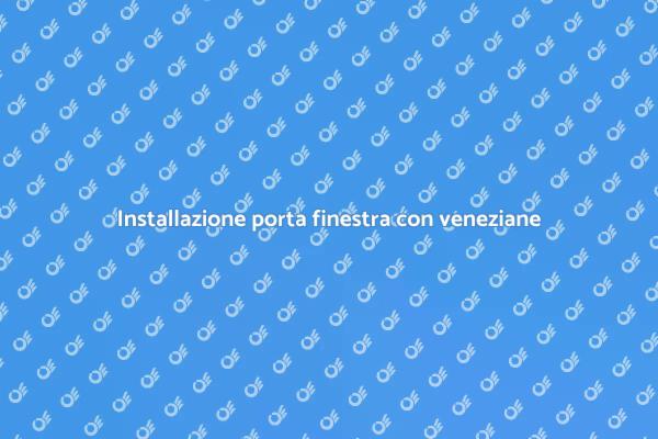 Come installare porte finestre moderne