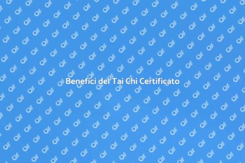 Istruttore di Tai Chi Certificato