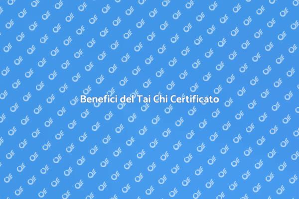 Tai Chi: Pratica con un Esperto