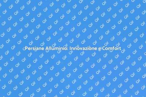 Gestione Automatizzata Persiane Alluminio