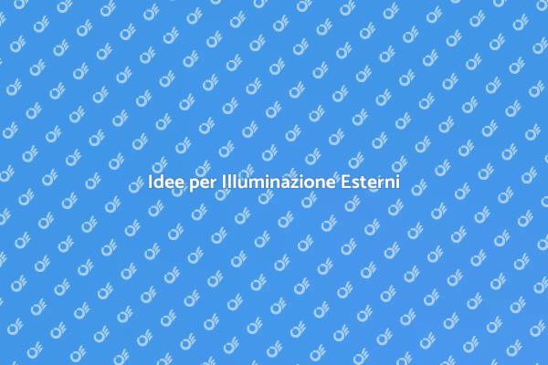Illumina il Tuo Giardino con Stile