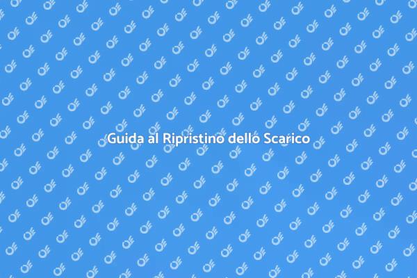 Ripristina il Tuo Scarico Otturato