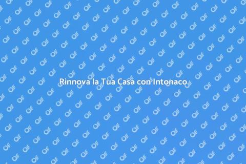 Ristrutturazione Intonaco per la tua Casa