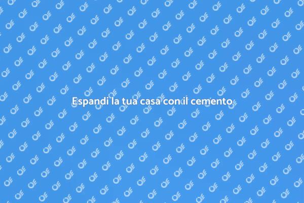 Estensione in cemento: più spazio e valore