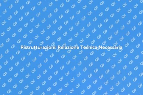 Relazione Tecnica per Pratica Edilizia
