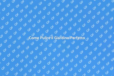 Pulire un Giardino: Guida Pratica