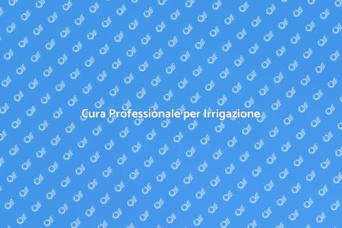 Manutenzione Programmatori Irrigazione