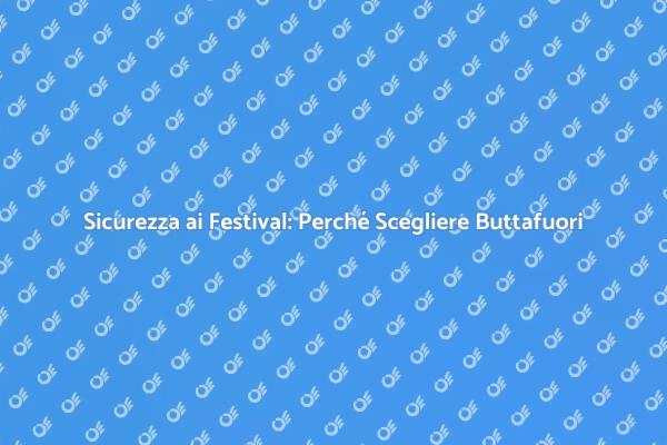 Buttafuori: Sicurezza ai Festival di Fumetti