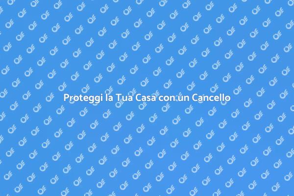 Installazione di un Cancello Sicuro