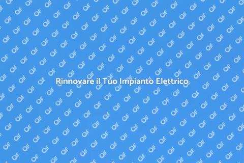 Sostituzione Impianto Elettrico