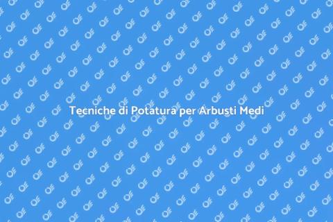 Potare un Arbusto di Dimensioni Medie