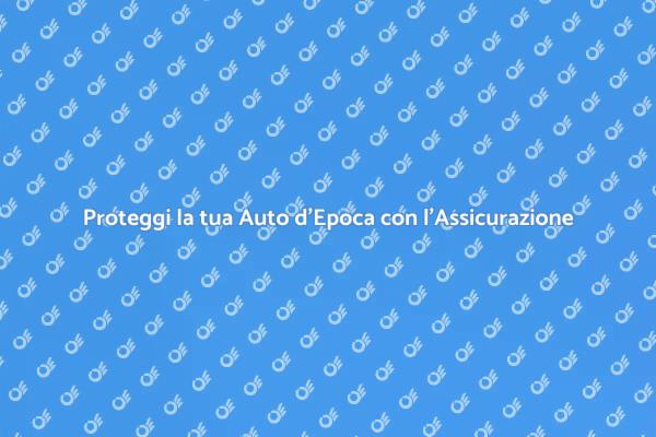 Perché Assicurare la Tua Auto d'Epoca