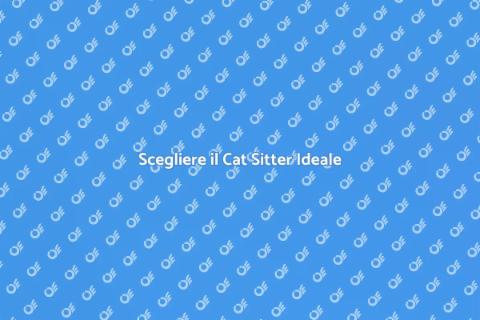 Cat Sitter per Gatti Territoriali