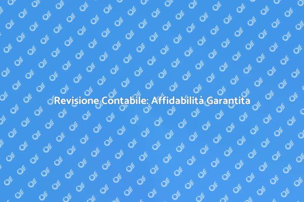 Sicurezza Finanziaria con Revisione Contabile
