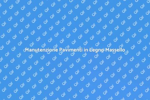 Rasatura Protettiva Pavimento Legno