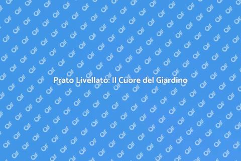Livellamento Prato: Estetica e Funzionalità