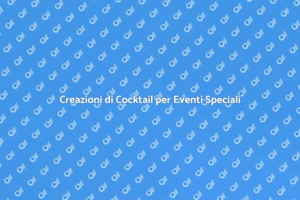 Trasforma il Tuo Evento con Cocktail Artistici