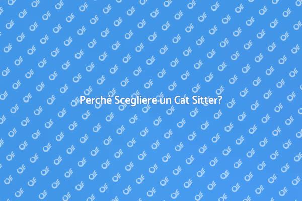 L'importanza del Cat Sitter per Gatti