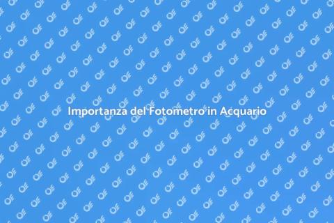 Fotometro per Analisi Acqua Acquario
