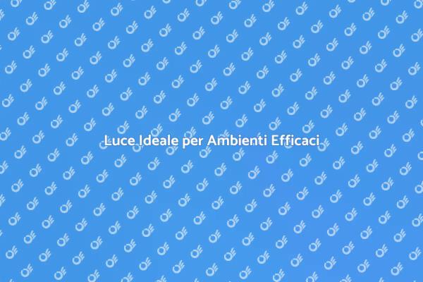 Creare Ambienti con Luce Ideale