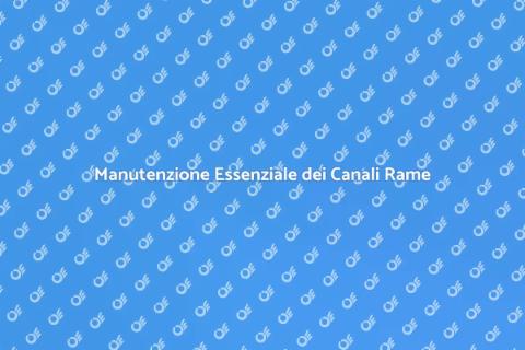 Manutenzione Canali di Gronda Rame