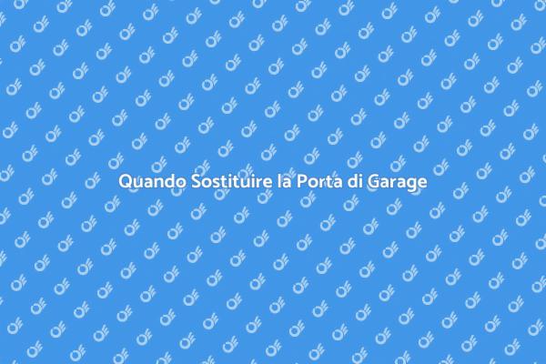 Momento Giusto per Porta di Garage