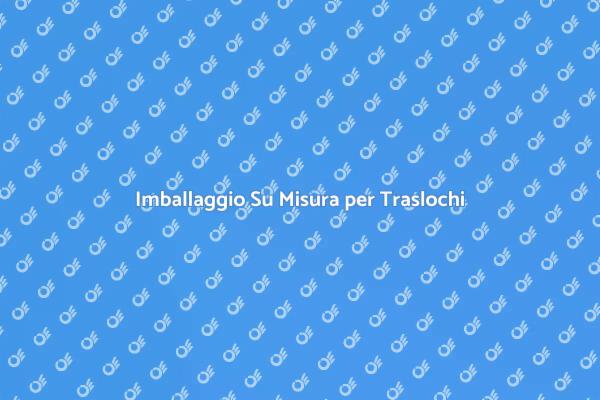 Proteggi i tuoi Oggetti con Imballaggio