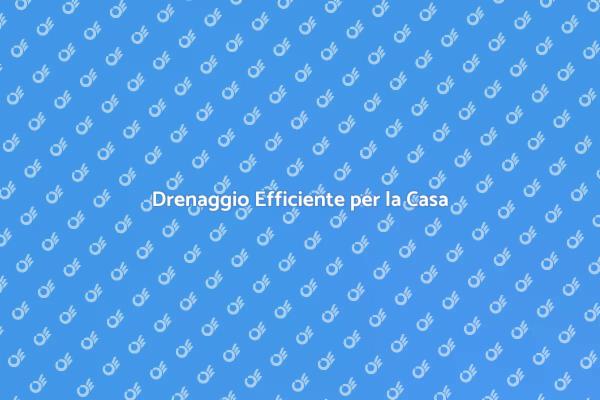 Guida alla Sostituzione del Drenaggio