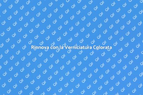 Verniciatura Pareti: Combinazioni Colorate