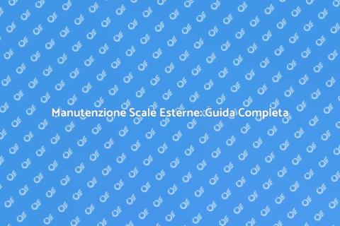 Proteggi le Scale Esterne dall'Usura
