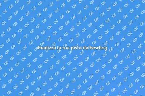 Costruisci la tua pista da bowling