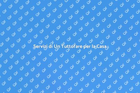 Un Tuttofare: Il Tuo Alleato Domestico