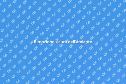 Eliminare l'amianto dagli edifici