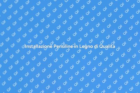 Pensiline in Legno: Bellezza e Funzionalità
