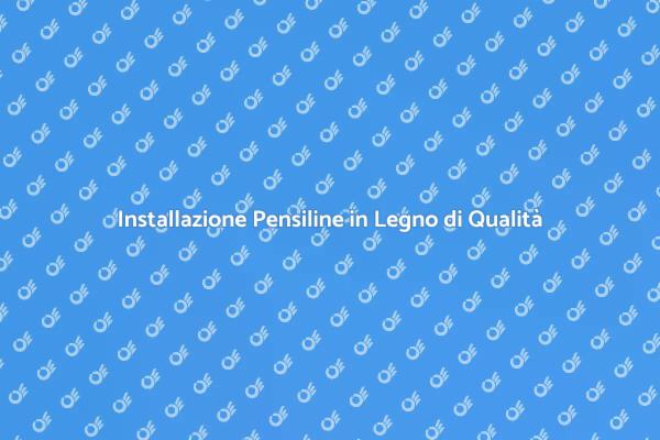 Il Vantaggio delle Pensiline in Legno