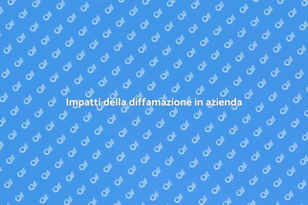 Diffamazione e comunicazione interna